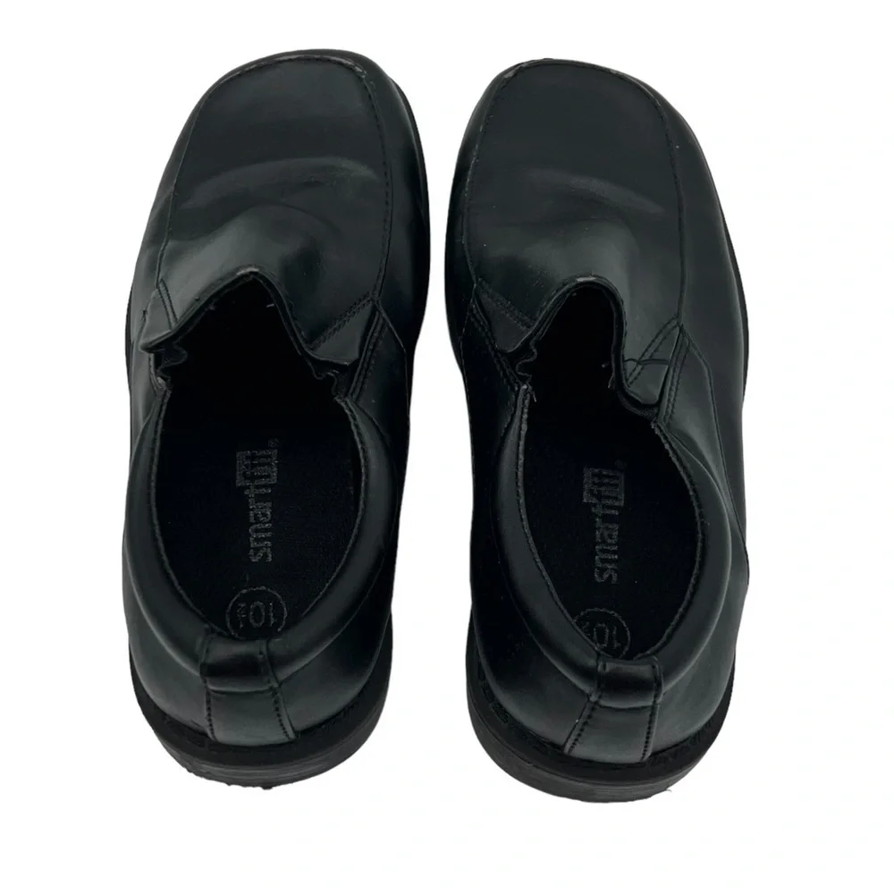 Smart Fit Black Loafers Size 10 1/2 Boy’s